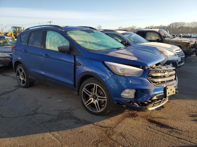 1FMCU9HD7KUB91680 - 2019 FORD ESCAPE SEL BLUE photo 4