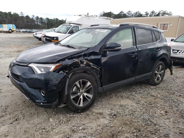 JTMWFREV7HD105382 - 2017 TOYOTA RAV4 XLE TEAL photo 1