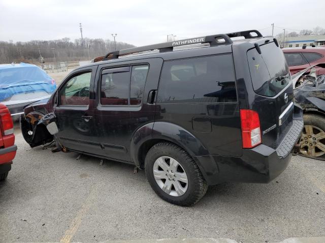 5N1AR18W67C641876 - 2007 NISSAN PATHFINDER LE შავი ფოტო 2