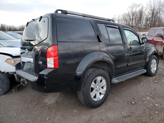 5N1AR18W67C641876 - 2007 NISSAN PATHFINDER LE შავი ფოტო 3