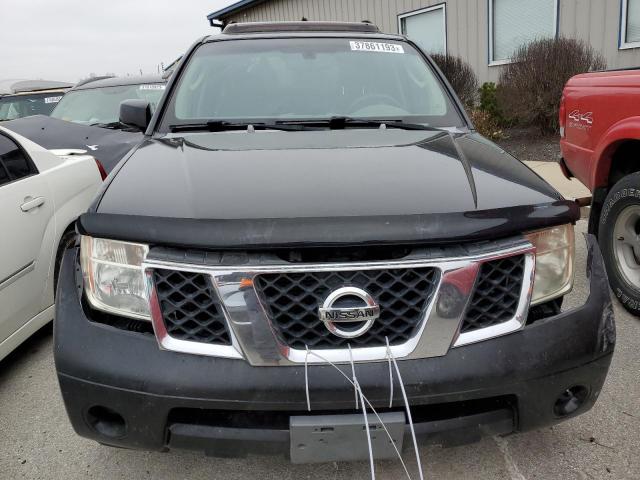 5N1AR18W67C641876 - 2007 NISSAN PATHFINDER LE შავი ფოტო 5