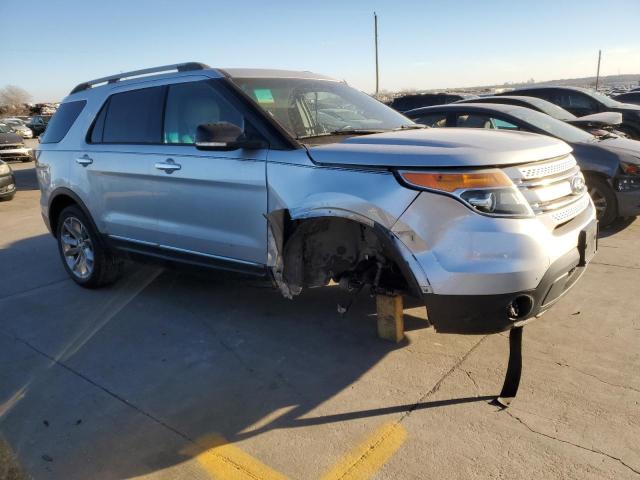 1FM5K7D89FGB38950 - 2015 FORD EXPLORER XLT GRAY photo 4