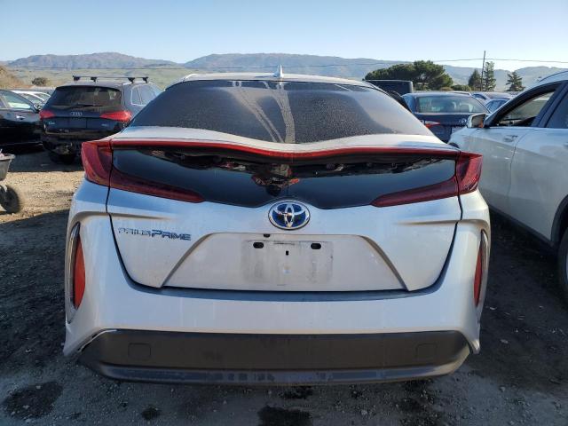 JTDKARFP8K3107314 - 2019 TOYOTA PRIUS PRIM 银色 照片 6