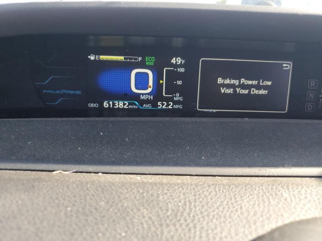 JTDKARFP8K3107314 - 2019 TOYOTA PRIUS PRIM 银色 照片 9