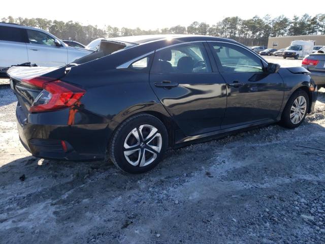 19XFC2F57JE021372 - 2018 HONDA CIVIC LX BLACK photo 3