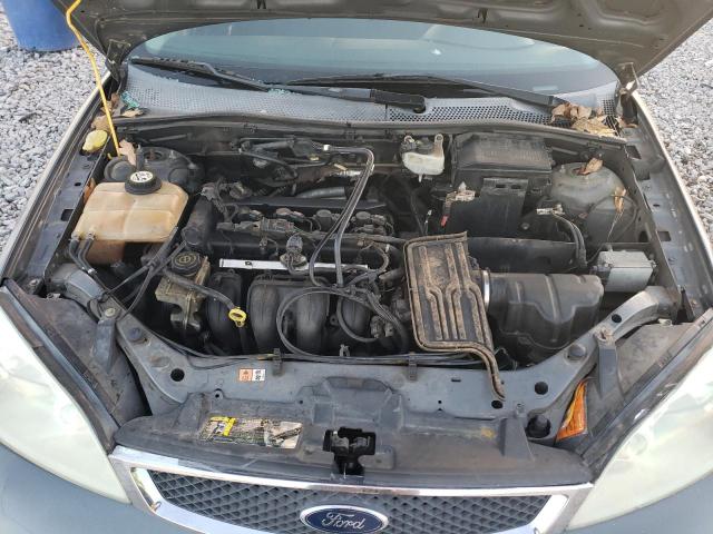 1FAHP31N26W253827 - 2006 FORD FOCUS ZX3 GRAY photo 11