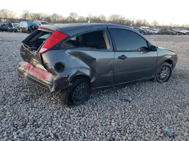 1FAHP31N26W253827 - 2006 FORD FOCUS ZX3 GRAY photo 3