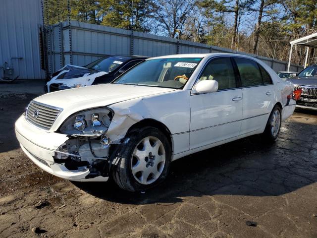 JTHBN30FX30110086 - 2003 LEXUS LS 430 WHITE photo 1