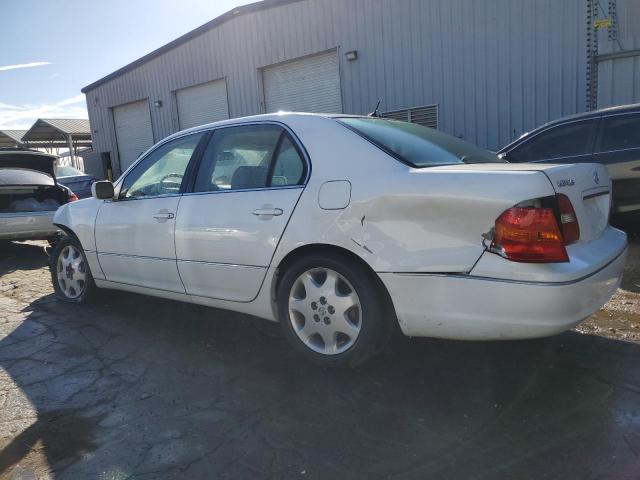 JTHBN30FX30110086 - 2003 LEXUS LS 430 WHITE photo 2