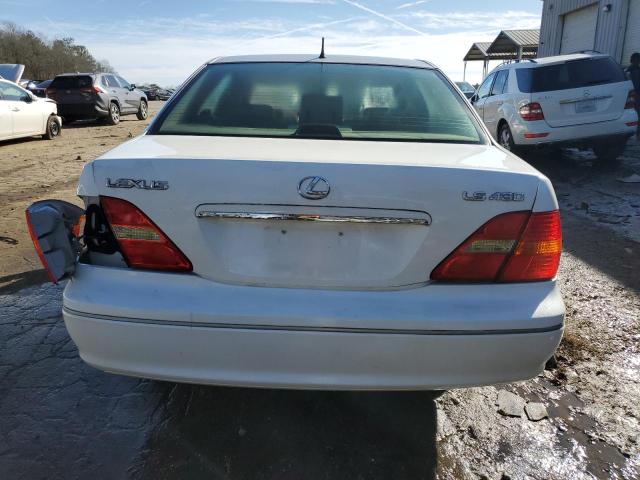 JTHBN30FX30110086 - 2003 LEXUS LS 430 WHITE photo 6