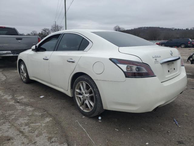 1N4AA5APXDC812359 - 2013 NISSAN MAXIMA S WHITE photo 2