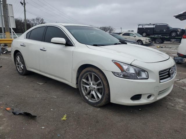 1N4AA5APXDC812359 - 2013 NISSAN MAXIMA S WHITE photo 4