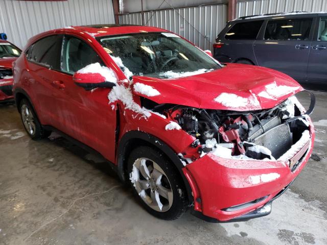 3CZRU6H58HM704352 - 2017 HONDA HR-V EX RED photo 4