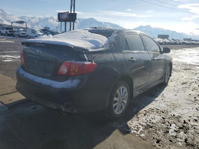 1NXBU4EE4AZ183174 - 2010 TOYOTA COROLLA BASE 黑色 照片 3