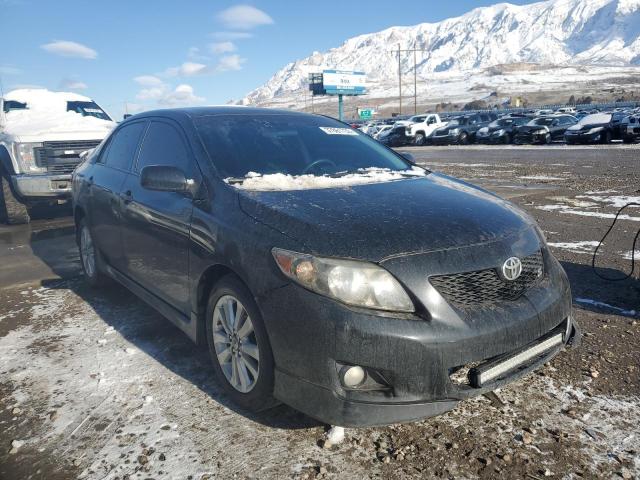 1NXBU4EE4AZ183174 - 2010 TOYOTA COROLLA BASE BLACK photo 4