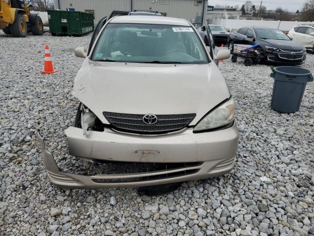 4T1BE32K23U708785 - 2003 TOYOTA CAMRY LE TAN photo 5