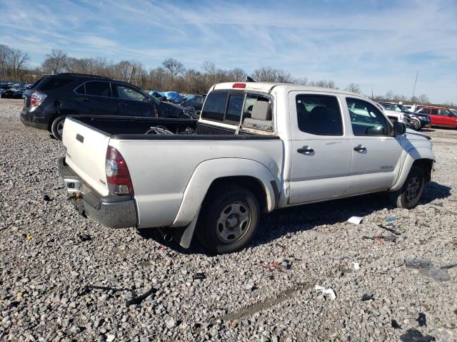 5TFJX4CN4CX014767 - 2012 TOYOTA TACOMA DOUBLE CAB WHITE photo 3