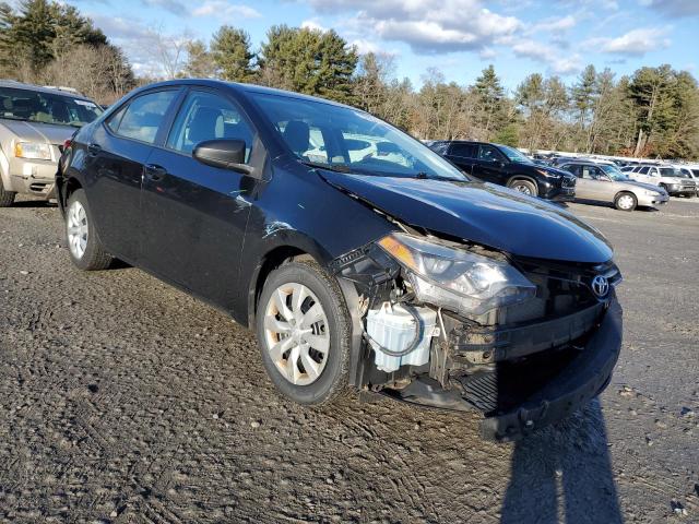 2T1BURHE9EC116781 - 2014 TOYOTA COROLLA L BLACK photo 4