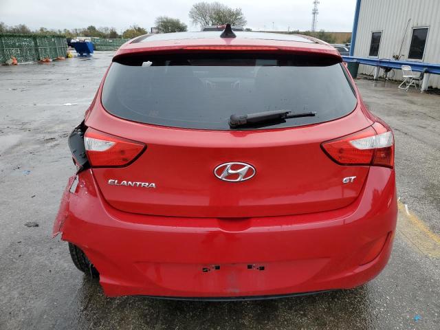 KMHD35LE5DU024107 - 2013 HYUNDAI ELANTRA GT RED photo 6