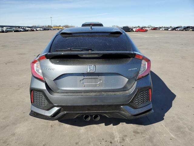 SHHFK7H49KU419178 - 2019 HONDA CIVIC SPORT GRAY photo 6