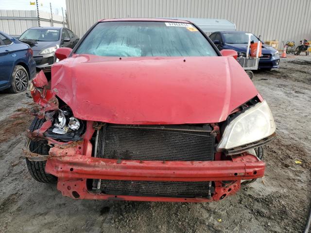 1HGEM21024L028103 - 2004 HONDA CIVIC EX RED photo 5