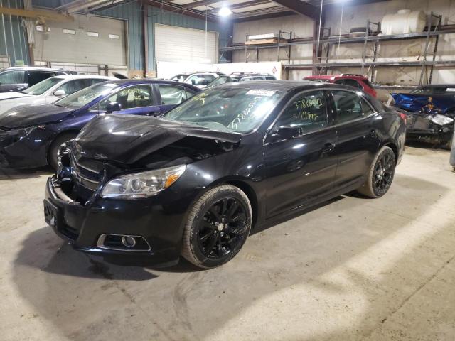 1G11G5SX2DF231646 - 2013 CHEVROLET MALIBU 3LT BLACK photo 1