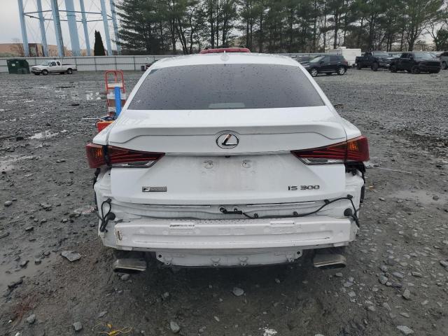 JTHBA1D24J5077576 - 2018 LEXUS IS 300 WHITE photo 6