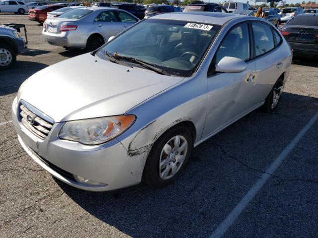 KMHDU46D17U168204 - 2007 HYUNDAI ELANTRA GLS SILVER photo 1