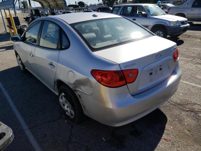 KMHDU46D17U168204 - 2007 HYUNDAI ELANTRA GLS SILVER photo 2