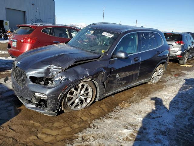 5UXCR6C53KLL24573 - 2019 BMW X5 XDRIVE40I GRAY photo 1