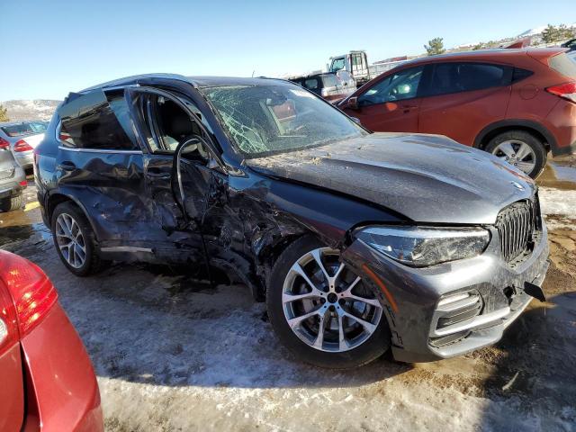 5UXCR6C53KLL24573 - 2019 BMW X5 XDRIVE40I GRAY photo 4