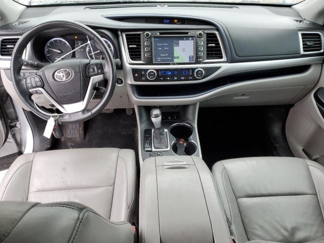 5TDJKRFH2ES016463 - 2014 TOYOTA HIGHLANDER XLE SILVER photo 8