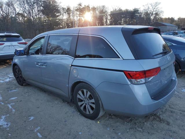 5FNRL5H35HB008747 - 2017 HONDA ODYSSEY SE SILVER photo 2