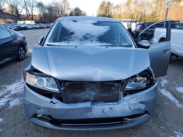 5FNRL5H35HB008747 - 2017 HONDA ODYSSEY SE SILVER photo 5