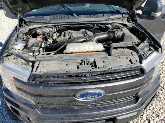 1FTEW1EG7JKC96916 - 2018 FORD F150 SUPERCREW GRAY photo 11