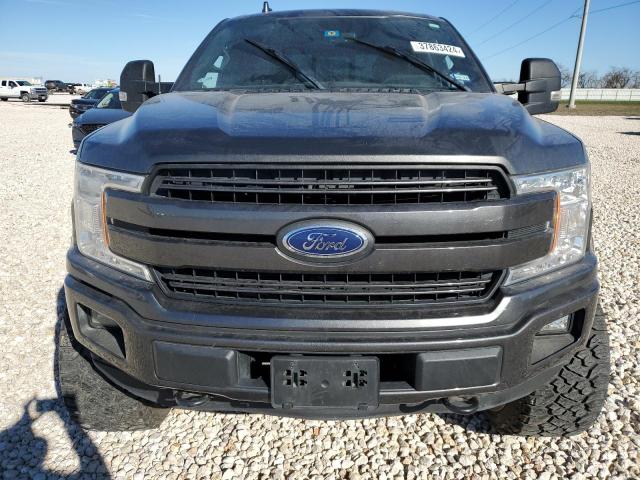 1FTEW1EG7JKC96916 - 2018 FORD F150 SUPERCREW GRAY photo 5