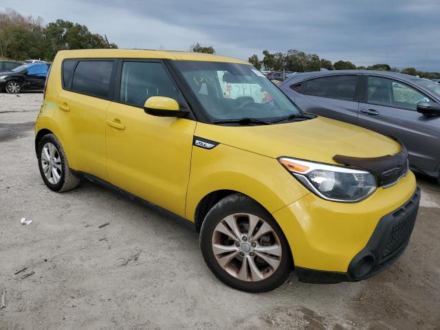 KNDJP3A59F7149745 - 2015 KIA SOUL + YELLOW photo 4