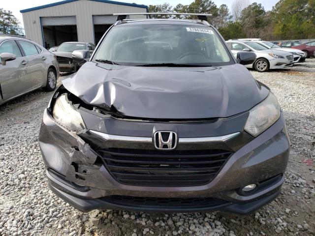 3CZRU5H78GM732582 - 2016 HONDA HR-V EXL SILVER photo 5