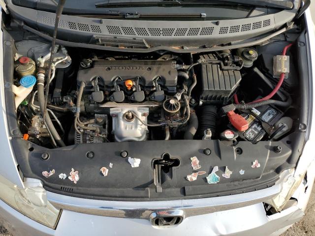 2HGFA16566H525263 - 2006 HONDA CIVIC LX SILVER photo 11