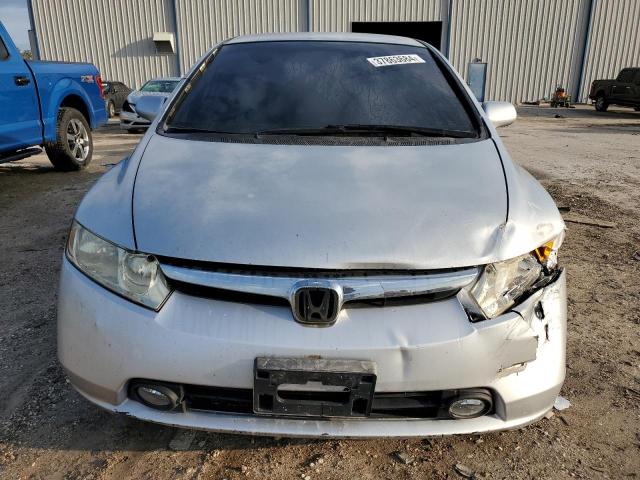 2HGFA16566H525263 - 2006 HONDA CIVIC LX SILVER photo 5