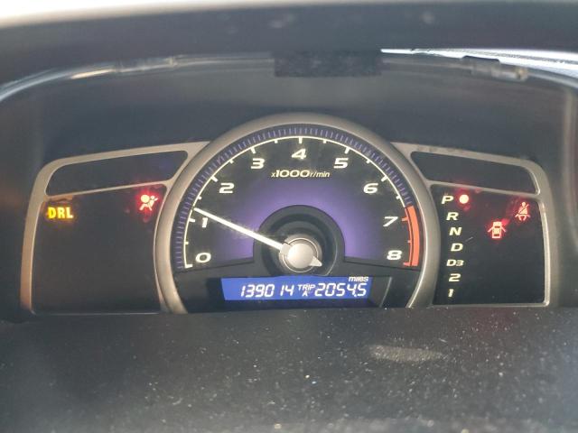 2HGFA16566H525263 - 2006 HONDA CIVIC LX SILVER photo 9