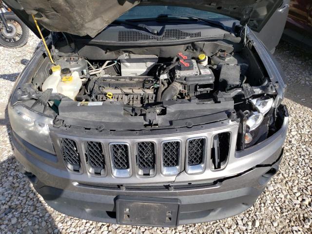 1C4NJCBA8ED545812 - 2014 JEEP COMPASS SPORT GRAY photo 11