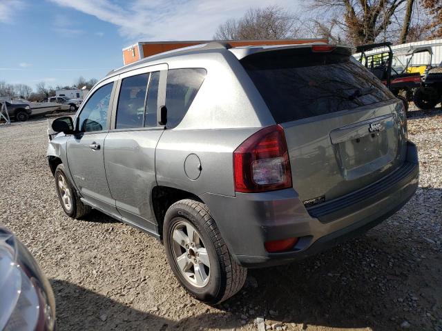 1C4NJCBA8ED545812 - 2014 JEEP COMPASS SPORT GRAY photo 2