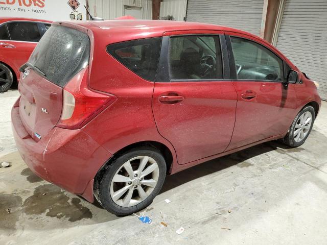 3N1CE2CP1EL411083 - 2014 NISSAN VERSA NOTE S RED photo 3