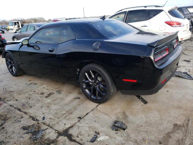 2C3CDZJG8MH664909 - 2021 DODGE CHALLENGER GT BLACK photo 2