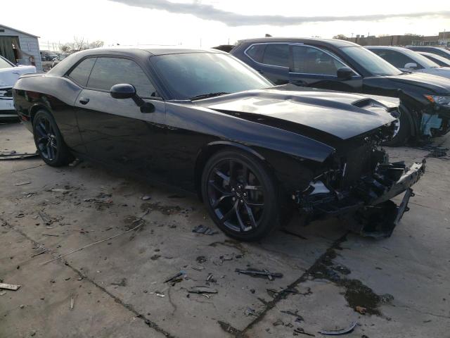 2C3CDZJG8MH664909 - 2021 DODGE CHALLENGER GT BLACK photo 4