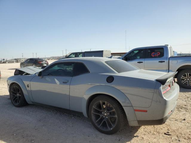 2C3CDZFJ3NH178370 - 2022 DODGE CHALLENGER R/T SCAT PACK GRAY photo 2