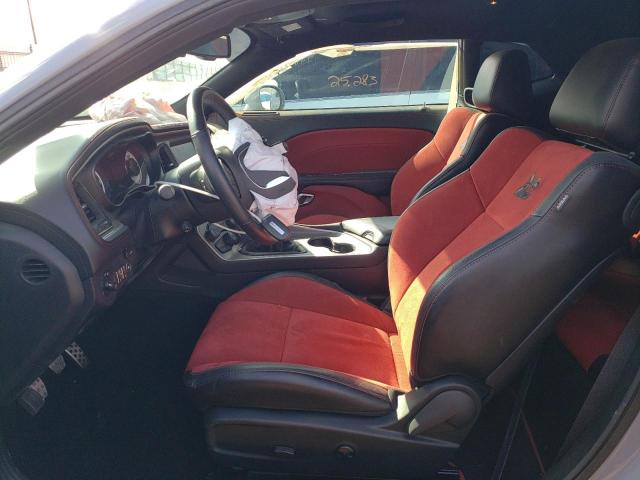 2C3CDZFJ3NH178370 - 2022 DODGE CHALLENGER R/T SCAT PACK GRAY photo 7