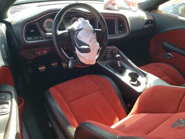 2C3CDZFJ3NH178370 - 2022 DODGE CHALLENGER R/T SCAT PACK GRAY photo 8