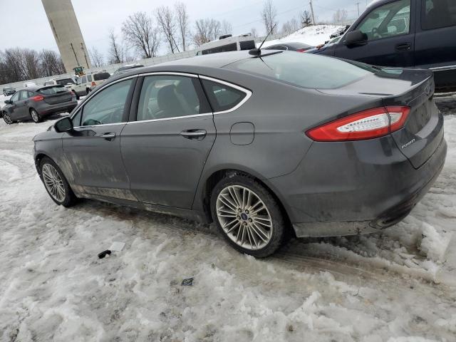 3FA6P0T92FR265761 - 2015 FORD FUSION SE GRAY photo 2